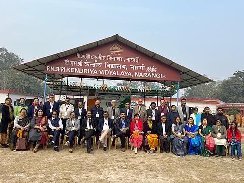 Guwahati: KV Narangi Alumni Gather for Nostalgic Celebration