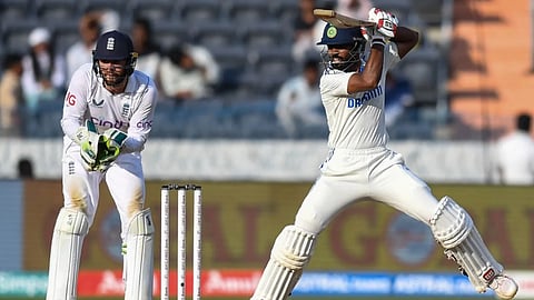 Looking at how England went about in 1st game; practising some sweep shots: KS Bharat