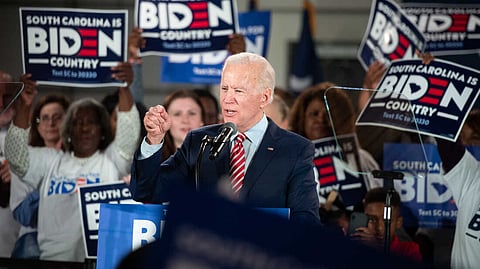 US: President Joe Biden wins first Democratic primary in South Carolina