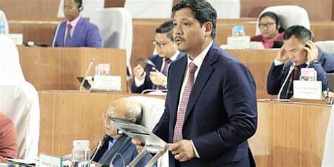 Meghalaya Chief Minister Stresses Legal Constraints on Sand and Stone Mining in Assembly Address