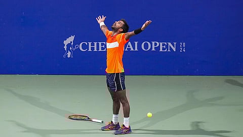 India's top singles player Sumit Nagal wins Chennai Open