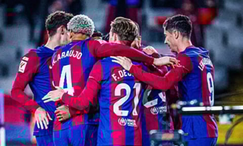 FC Barcelona eye chance to close gap on top two in La Liga's Granada