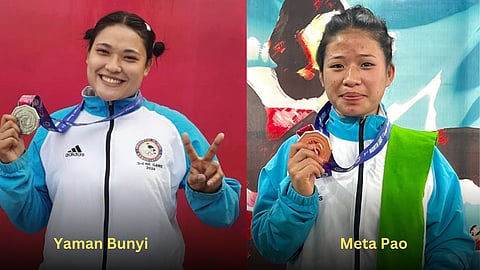 Arunachal Pradesh Shines at Third Northeast Games: Bunyi wins silver, Pao bronze