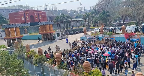 Assam: Highway-affected villagers demand compensation in Dima Hasao district