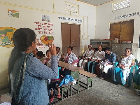 Training provided on Bhut Jolokia and Kaji Nemu plantations in Sadiya, Tinsukia district