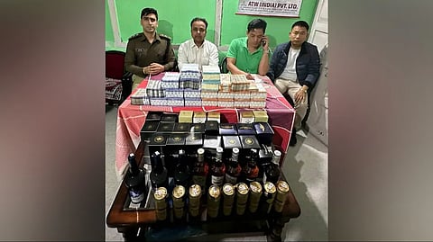 Arunachal: Liquor Bottles And Rs 40 Lakh Cash Seized By Flying Squads In Pasighat