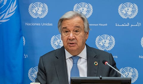 UN chief Antonio Guterres calls out social media