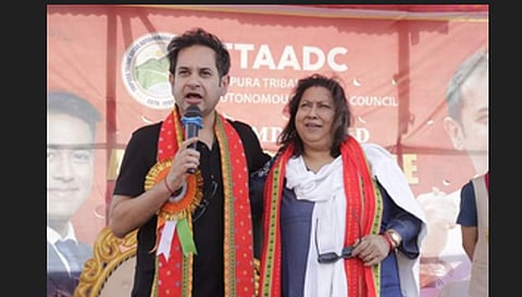 BJP fields TMP supremo’s sister Kriti Singh Debbarma from Tripura East