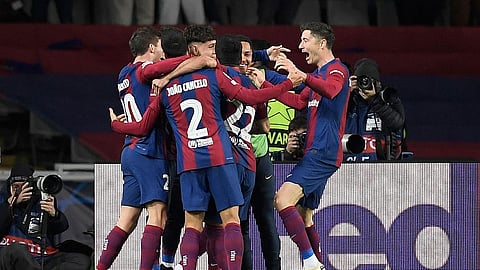 Barcelona, Arsenal march into Champions League quarterfinals