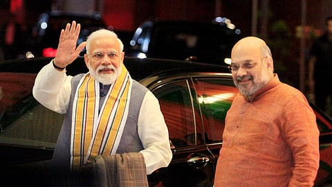 First show of strength by INDIA and NDA allies after poll dates declaration, electioneering heats up