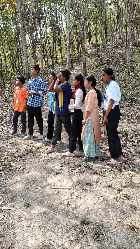 Aaranyak collaborately organized a nature camp in Karbi Anglong district