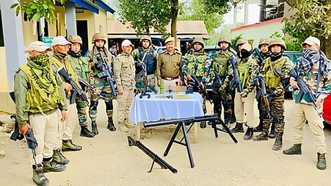 Manipur: Significant Arms Cache Unearthed in Manipur; Joint Forces Conduct Successful Operation