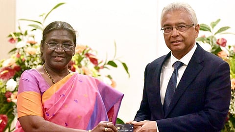 President Droupadi Murmu arrives in Mauritius to bolster bilateral ties