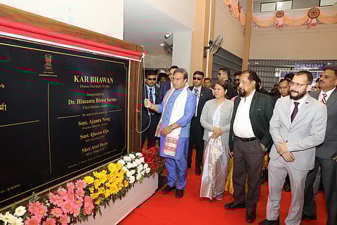 Assam: New Kar Bhawan Inaugurated by Assam Chief Minister for Enhanced Administrative Efficiency