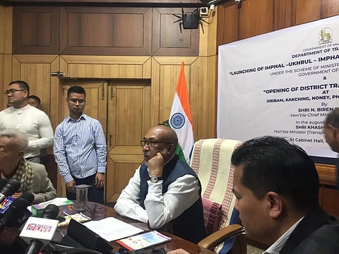 Manipur: Manipur Launches Ukhrul-Imphal Helicopter Service to Boost Connectivity in Hill Districts