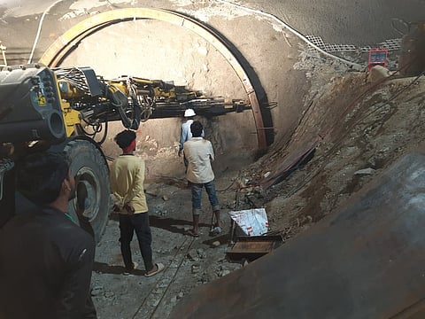 Construction of longest tunnel under Dimapur-Kohima New Rail Project starts