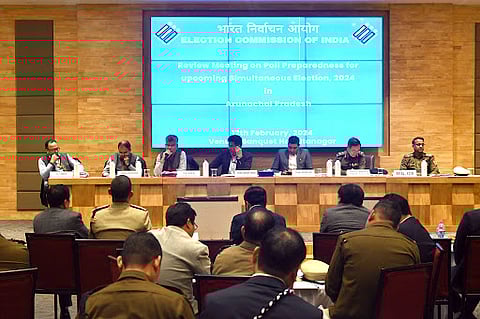 Itanagar: Representatives of various political parties trained on election matters