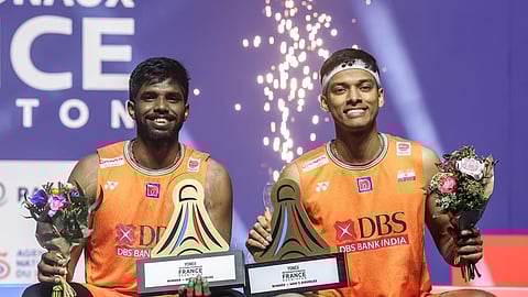 Satwiksairaj Rankireddy-Chirag Shetty clinches French Open badminton title