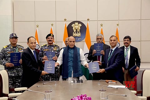 Defence Ministry inks MoUs worth Rs 39,125cr for military equipment