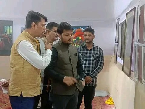 Assam: Art exhibition by Mahabahu Shilpakala Kendra held in Dhubri