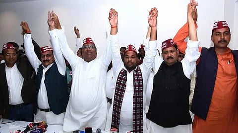 "NDA's first list is our list, we will all work together": Sanjay Nishad on Lok Sabha polls