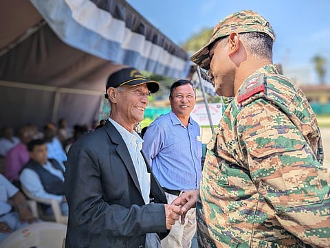 Red Shield Division of the Indian Army organized ex-Servicemen interaction programme