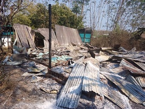 Two houses in Meitei village near India-Myanmar border set ablaze