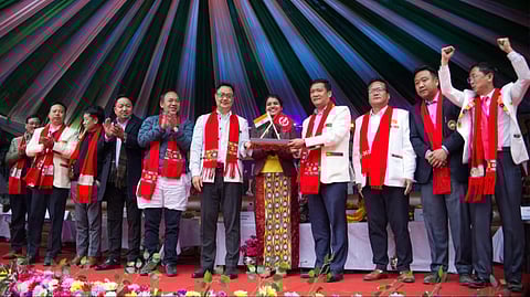 Arunachal: Historic Inauguration of Bichom District; Chief Minister Pema Khandu and Union Minister Kiren Rijiju Lead Ceremony