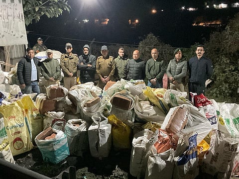 Meghalaya Police Seizes Truck with 5000 kg Ganja