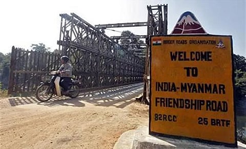 India-Myanmar border