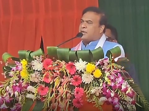 Assam: Himanta Biswa Sarma Leads BJP Charge in Assam's Final Polling Phase, Courts Muslim Voters