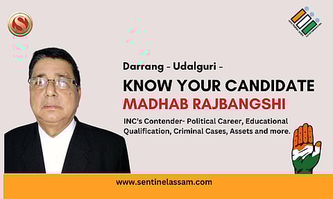 Darrang-Udalguri Lok Sabha Elections 2024: Know Your Candidate Madhab Rajbangshi, INC’s Contender