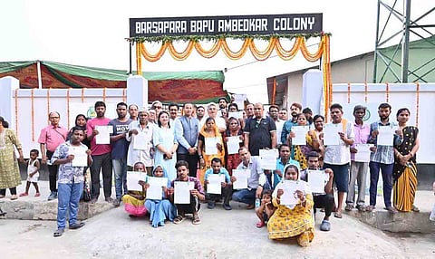 Hospitality area at Assam Cricket Association Stadium upgraded 25 houses handed over to residents