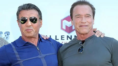 How Arnold Schwarzenegger, Sylvester Stallone battled over fat levels