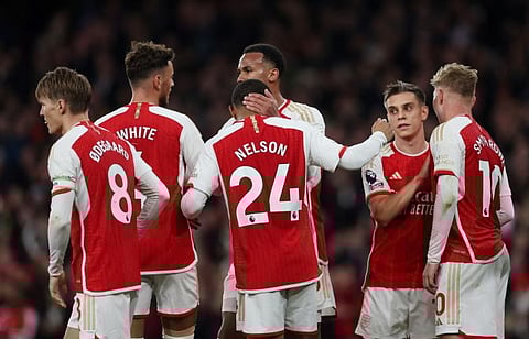 Premier League: Foden treble lifts City but Arsenal go top