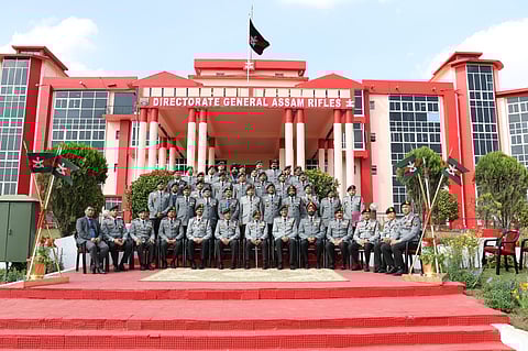 Assam Rifles Inspector General's Conference concluded in Shillong