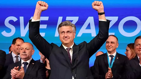 Croatia’s ruling party led by Prime Minister Andrej Plenkovic wins parliamentary elections