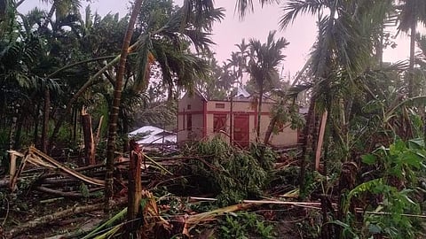Assam: Bardwisikhla Storm lashes Kokrajhar district
