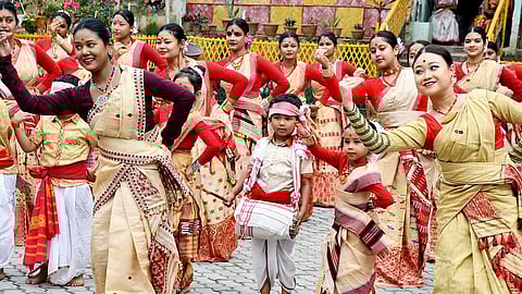 Assam: Demow gears up to celebrate Rongali Bihu