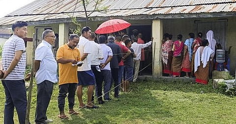 Over 76 percent turnout recorded in remaining part of Outer Manipur Lok Sabha seat, without incidents