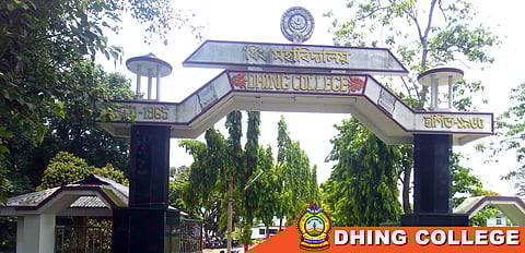 Workshop on basic laboratory skills on microbiology held at Dhing College