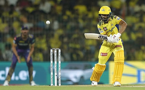 Indian Premier League: Ruturaj Gaikwad’s 67 not out gives Chennai Super Kings third win at home