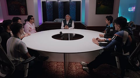 Prime Minister Narendra Modi in freewheeling chat with Indian gaming community