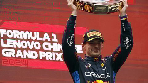 Formula 1: Max Verstappen takes victory in Chinese Grand Prix