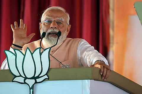 'India still paying for misdoings of Congress govt': Prime Minister Narendra Modi at Meerut