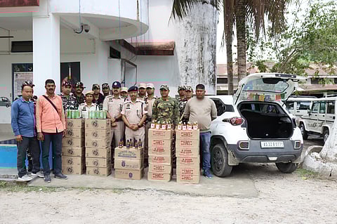 Assam: Illicit liquor seized in Biswanath District