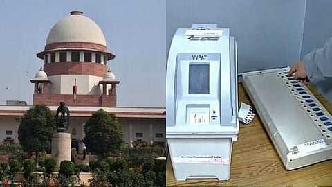 Supreme Court says no to 100% verification of Electronic Voting Machines votes with Voter Verifiable Paper Audit Trail slips