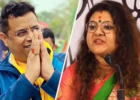 Personal attacks dominate war of words between estranged couple in the fray in Bengal’s Bishnupur