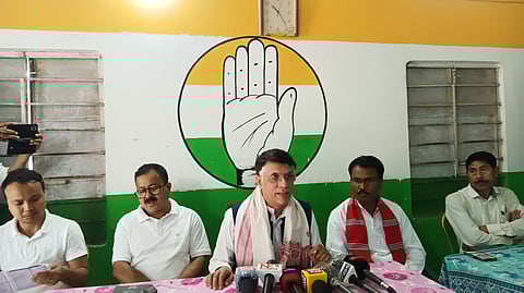 Assam: Pawan Khera addresses media in Demow