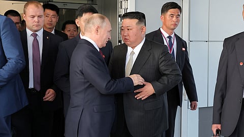 North Korea touts ties with Russia on Kim Jong-un-Vladimir Putin summit anniversary